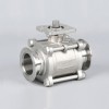YOULI Stainless Steel Negative Pressure 304 316 KF50 Clamp 75mm KF HighPlatform 3-piece Vacuum Tri Clamped Ball Valve