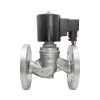 YOULI ZBSF Stainless Steel 304 316 Zero Pressure Start Steam High Temperature AC220V DC24V Flanged Solenoid Valve