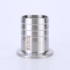 YOULI Best-in-Class Hygienic Food Grade Sanitary Stainless Steel 304 316L SMS Tri Clamp Ferrule Hose Adapter