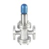 YOULI Y42X Stainless Steel ANSI 150lb JIS 10k Pn16-pn64 Water 304 316 WCB Piston Type Pressure Flange Relief Valve