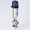 YOULI Hygienic Food Grade Sanitary Stainless Steel 304 316L Intelligent External Cleaning Single Seat Butt Welded Mixproof Valve