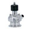 YOULI Hygienic Food Grade Sanitary Stainless Steel 304 316 Single Hose Manual Sterile Tri-Clamped Sample Valve