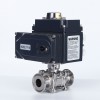 YOULI Hygienic Food Grade Sanitary Stainless Steel 304 316L Milk Drink Motorized AC220V Electric 3 Piece TC Clamped Ball Valve