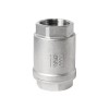 YOULI Stainless Steel High Temperature Steam Water Oil NPT BSP RC 1.6mpa H14W Vertical Type Female Threaded Screw Check Valve