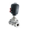 YOULI Hygienic Food Grade Sanitary Stainless Steel 316L Biological Tri Clamped Pneumatic Diaphragm Valve Pneumatic