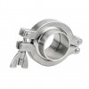 YOULI Hygienic Food Grade Sanitary Stainless Steel 304 SS316L Clamp KF KF25 KF40 Pipe Fitting Complete Sets Vacuum Ferrule