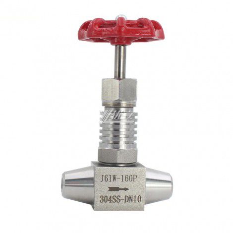 YOULI Stainless Steel High Temperature J61WH 304 316 WCB 16mpa High Pressure Double Butt Welded Needle Globe Valve