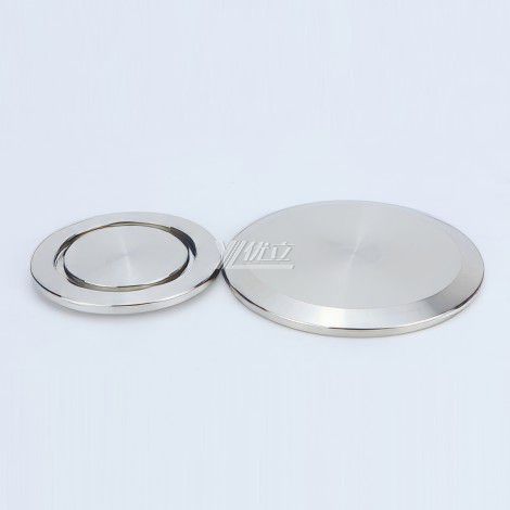 YOULI Hygienic Food Grade Sanitary Stainless Steel 304 SS316L KF25 KF40 KF50 Tri-clamp Pipe Fitting Vacuum Blind Plate