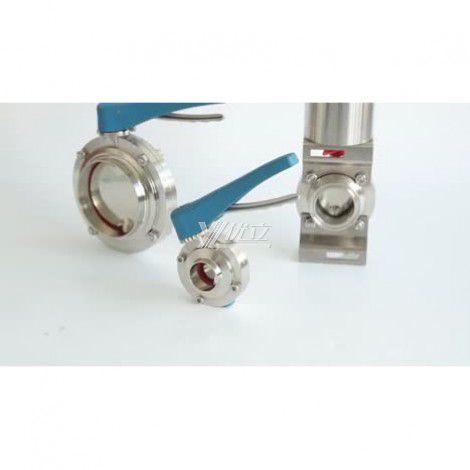 024-04-Pneumatic Manual Butterfly Valve