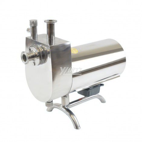 YOULI ZXB Hygienic Food Grade Stainless Steel 304 316L CIP clear Return Transfer Tri Clamp Sanitary  CIP-Self Priming Pump