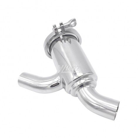 YOULI Top-Quality Hygienic Food Grade SS 304 316L Stainless Steel Sanitary 90 Bend Type No Retention Filter