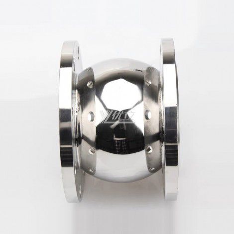YOULI Hygienic Food Grade Sanitary Stainless Steel  Ends Nrv  Ball Type Flange Non Return Ckeck Valves