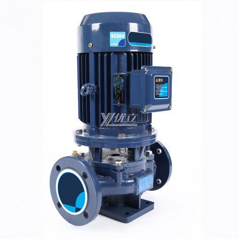 YOULI Industry ISW/IRG Stainless Steel Cast Iron 304 316L 380V 220V Water Transport Booster Vertical Type Centrifugal Pump