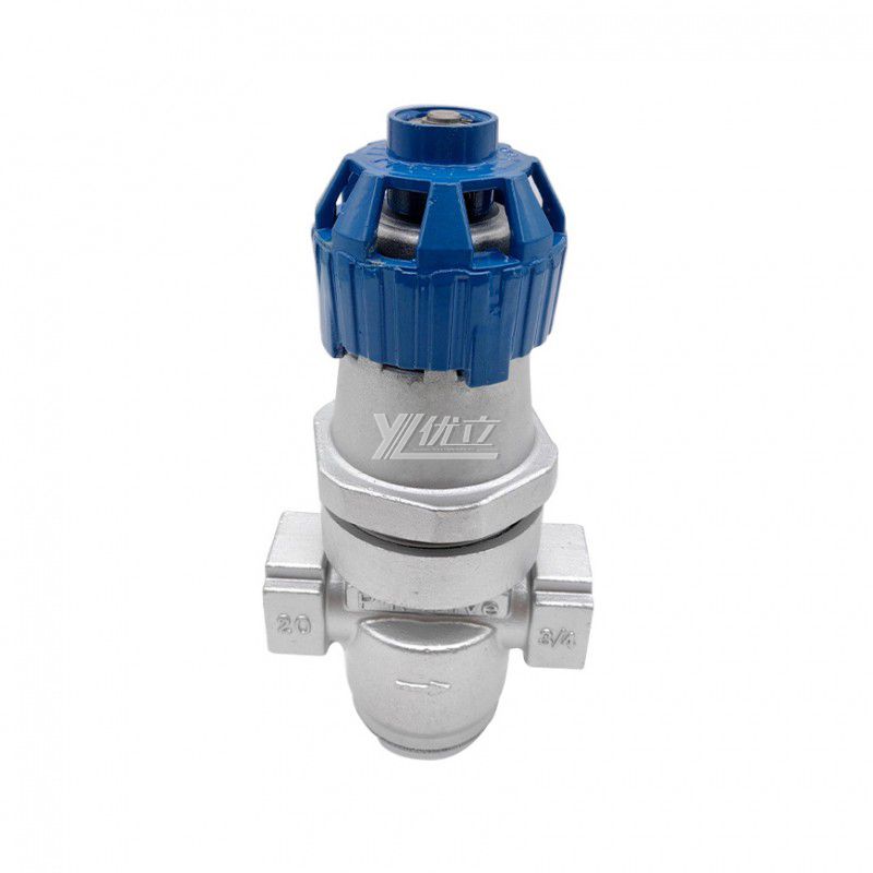 YOULI Y14H NPT BSP Pn16 304 Corrosion Resistance Stainless Steel Steam Bellows Female Threaded Pressure Reducing Relief Valve