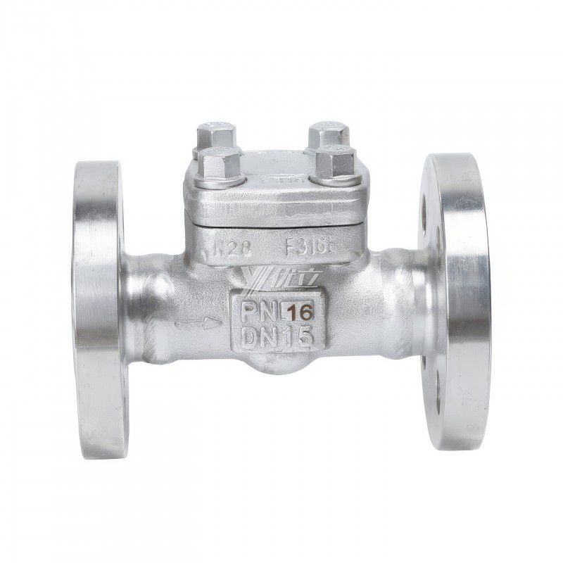 YOULI Anti-leakage High Temperature ANSI 150LB Stainless Steel 304 316 JIS 10K 1.6mpa A105 Forged Swing Flanged Check Valve