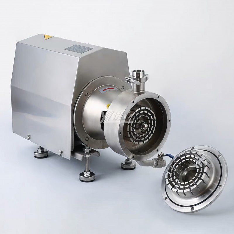 YOULI Hygienic Food Grade Stainless Steel 304 316L Sanitary Pipeline High-shear Dispersed Emulsion Single Level Emulsion Pump