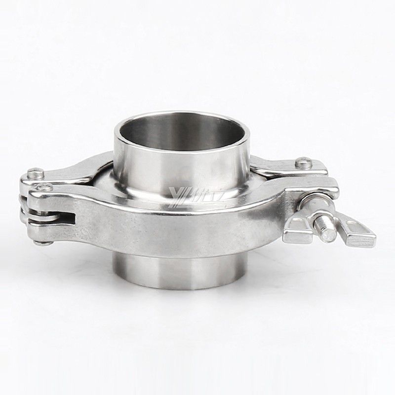 YOULI Hygienic Food Grade Sanitary Stainless Steel 304 SS316L Clamp KF KF25 KF40 Pipe Fitting Complete Sets Vacuum Ferrule