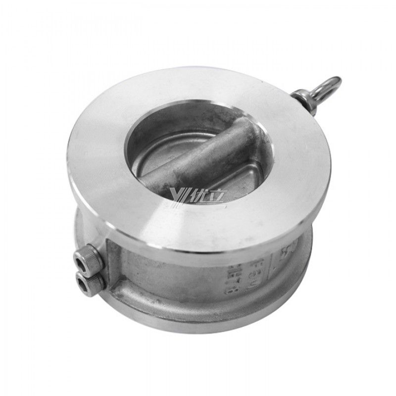 YOULI Vertical or Horizontal H77X H76W ANSI 150LB Stainless Steel 304 316 JIS 10K 1.6mpa WCB Butterfly Type Wafer Check Valve
