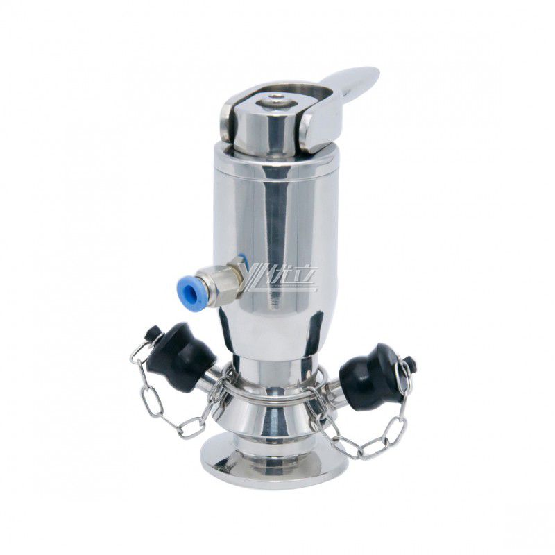 YOULI Precision-Made Hygienic Food Grade Sanitary Stainless Steel 304 316L Manual Pneumatic Sterile Tri Clamped Sample Valve
