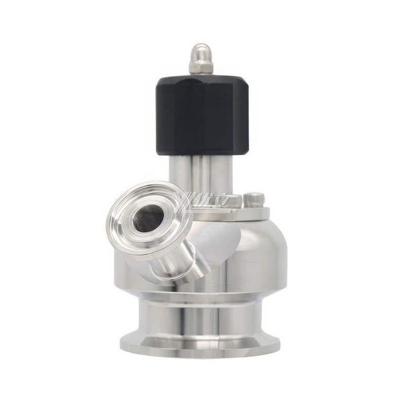 YOULI  Hygienic Food Grade Sanitary Stainless Steel 304 316 Double Clamp Manual Sterile Tri-Clamped Sample Valve