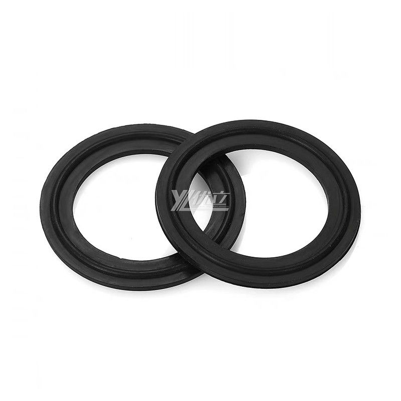 YOULI Hygienic Food Grade Customized Black Pipe Sanitary EPDM Sealing Ring Non Standard Rubber Tri Clamp Gasket