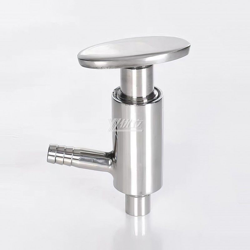 YOULI Professional Manufacture Hygienic Food Grade Sanitary Medical Stainless Steel 304 316L Manual Welded Sample Valve