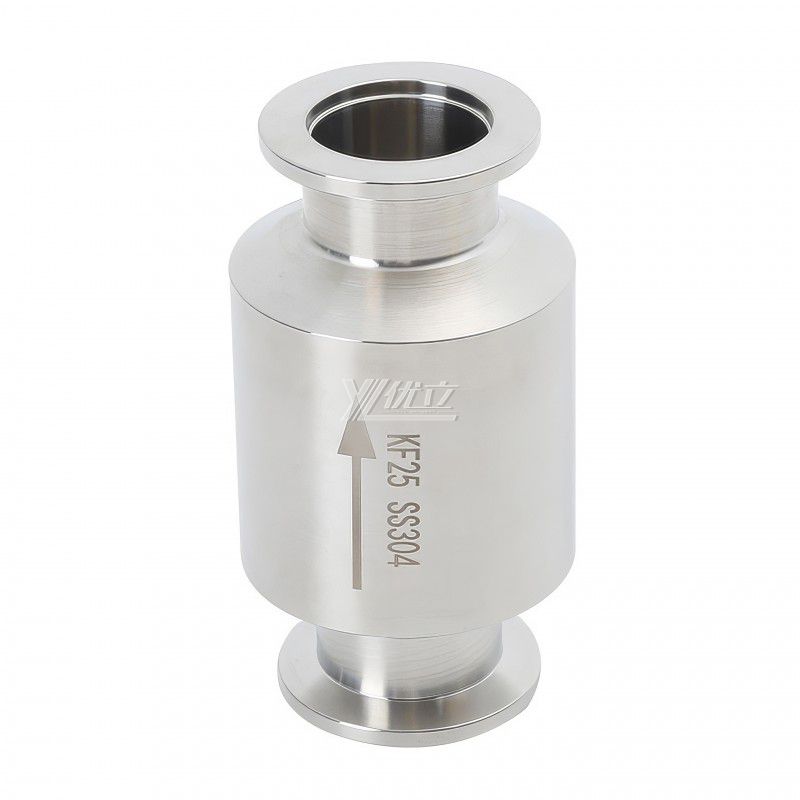 YOULI Hygienic Food Grade Sanitary Stainless Steel Non Return Valve Vacuum Check Valve