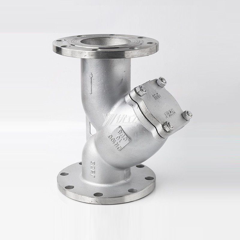 YOULI High-Grade Stainless Steel Pipeline 300 Mesh 304 316 WCB ANSI 150LB JIS 10K PN16 Custom Y Type  Flange Strainer  Filter