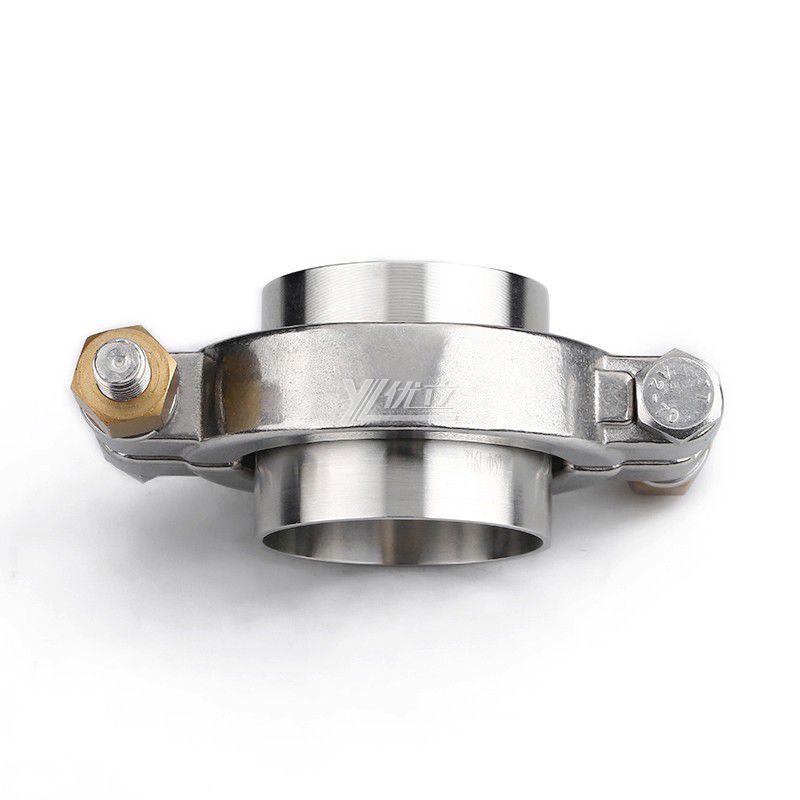 YOULI Hygienic Food Grade Sanitary Stainless Steel 304 316 DIN SMS 3A Pipe Fitting Complete Sets High Pressure Clamp Ferrule