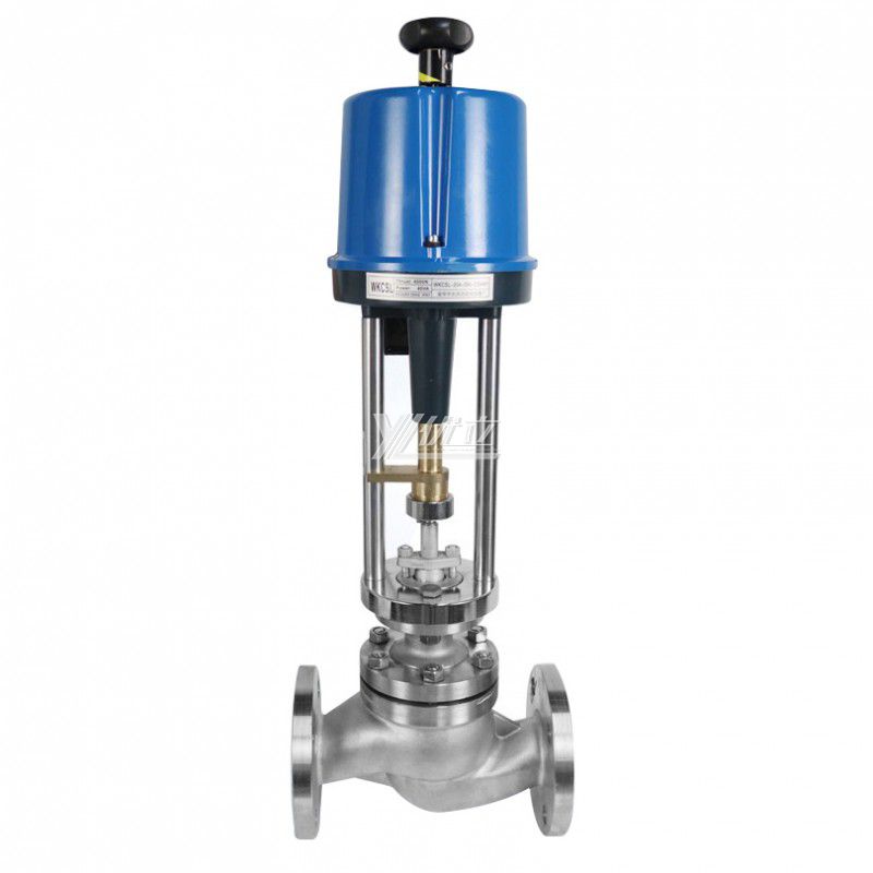 YOULI ZZWPE ANSI 150LB 304 316 Stainless Steel 1.6mpa WCB  Self Standing AC220V Electric Temperature Regulating Control Valve