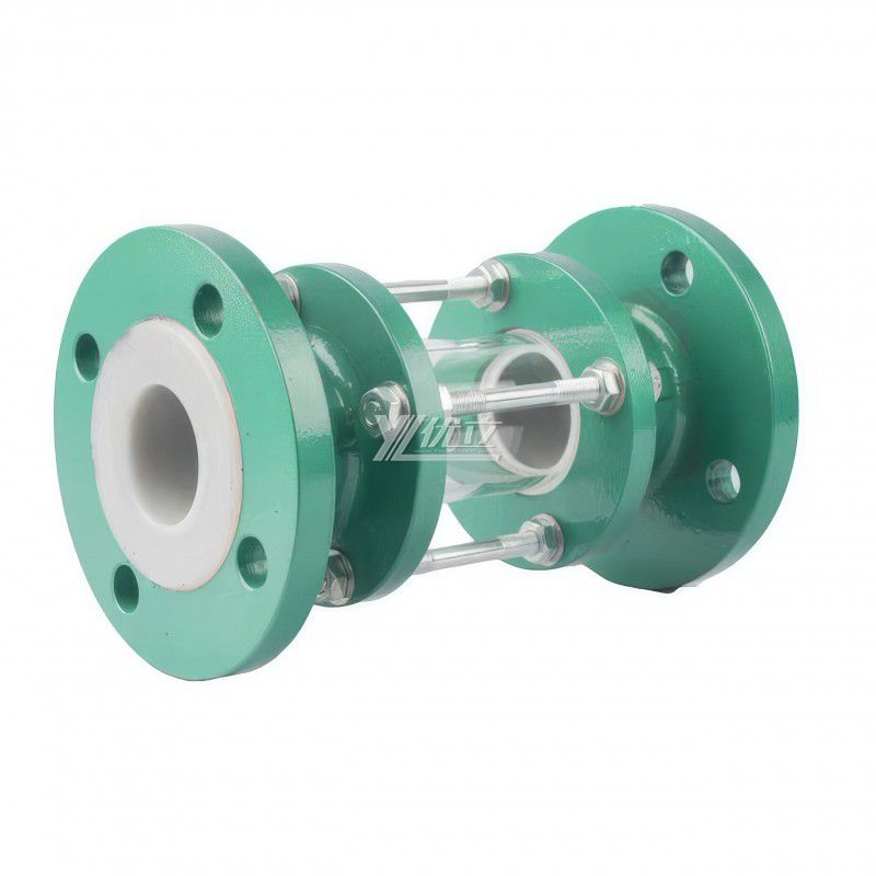 YOULI ANSI 150LB 304 316 Stainless Steel Ss JIS 10K 1.6mpa WCB  Fluorine Lined F46 Glass Tube Flange Mirror Sight Glass