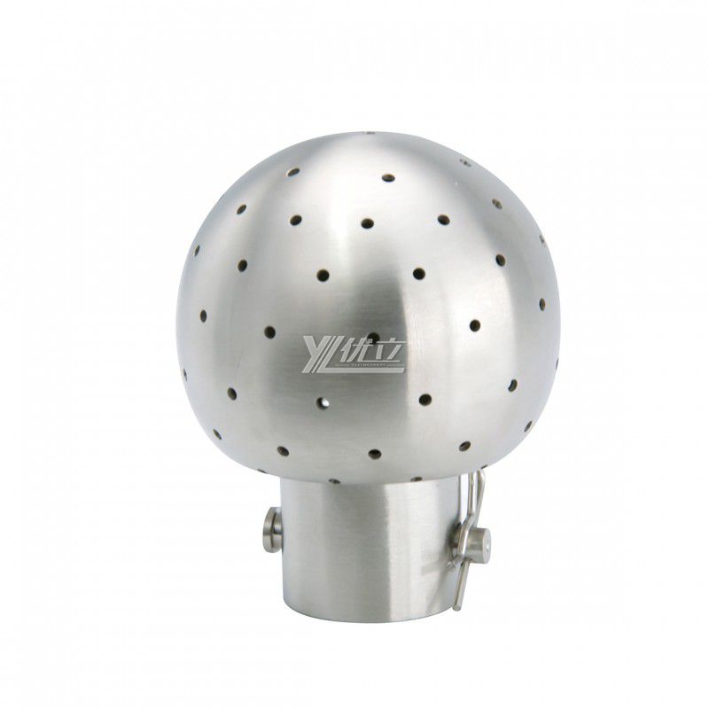 YOULI Hygienic Food Grade Sanitary Bolted Tank Cleaning Stainless Steel 304 SS316L Nozzle Bolted Fixed Cleaning Spray Ball