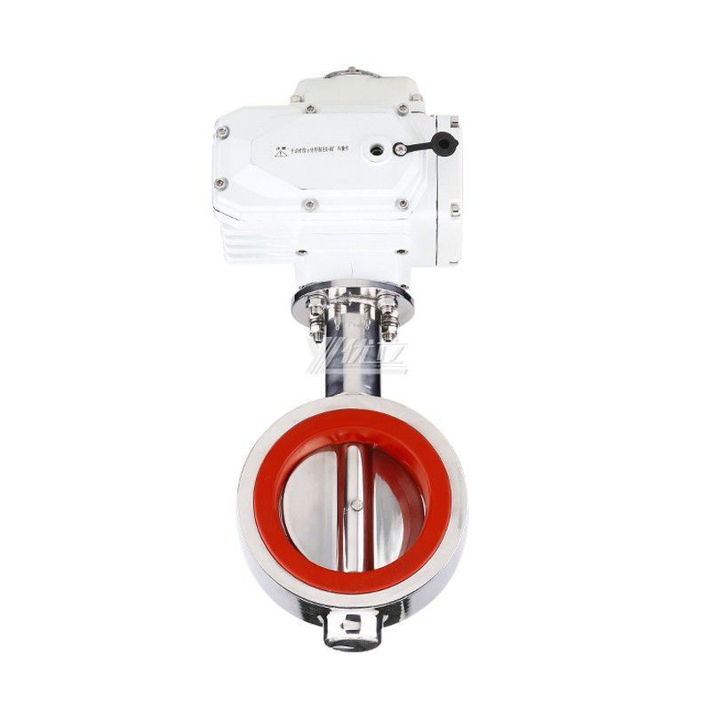 YOULI Hygienic Food Grade Stainless Steel 3A/SMS/DIN 304 316L Motorized DC24V Sanitary Electric Wafer Butterfly Valve