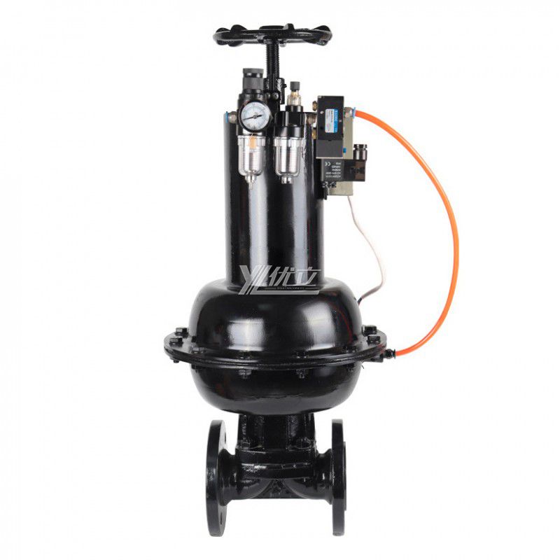 YOULI BS ANSI 150LB 300LB 304 316 EG6B41J  1.6mpa WCB Normally Closed Rubber Lined Flange Pneumatic Diaphragm Valve
