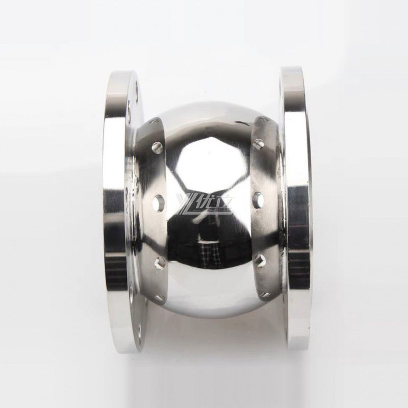 YOULI Hygienic Food Grade Sanitary Stainless Steel  Ends Nrv  Ball Type Flange Non Return Ckeck Valves