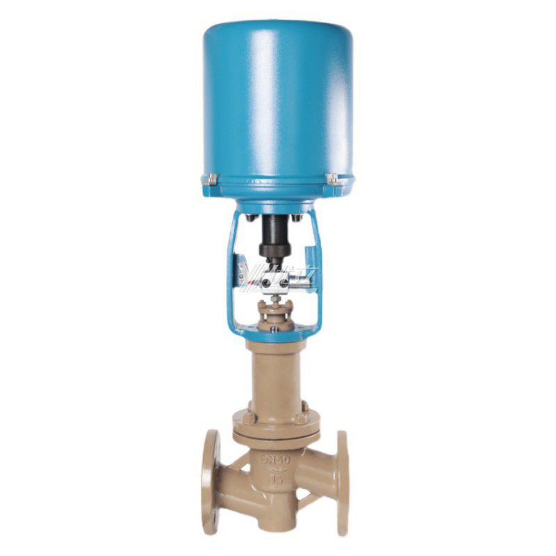 YOULI Stainless Steel 304 316 1.6mpa WCB  F46 F4 AC220V 4-20ma Electric Regulating Fluorine Lined Control Valve