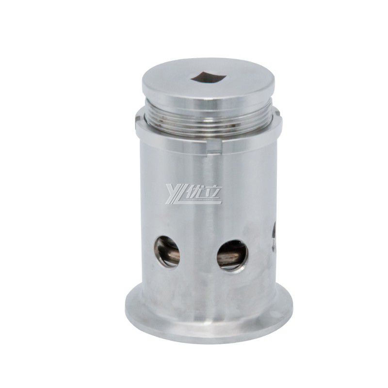 YOULI Hygienic Food Grade Sanitary Stainless Steel 304 316L Tri Clamped  Automatic Adjustable Breathing Valve