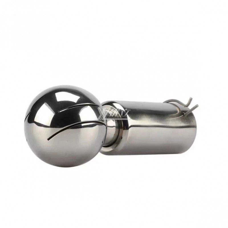 YOULI Food Grade Sanitary 360 Degree CIP Bolted Tank Cleaning Stainless Steel 304 SS316L Nozzle Rotary Cleaning Spray Ball
