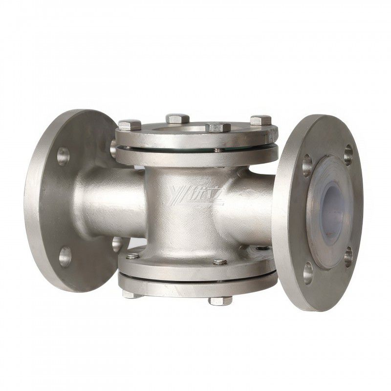 YOULI ANSI 150LB 304 316 Stainless Steel Ss JIS 10K 1.6mpa WCB  Fluorine Lined F46 Four Way Flange Mirror Sight Glass