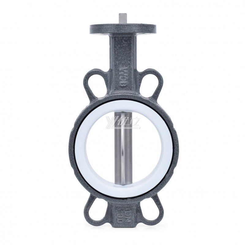 YOULI ISO5211 Stainless Steel ANSI 150LB 304 316 JIS 10K Pn10-16 Cast Iron PTFE EPDM Soft Seal Center Wafer Butterfly Valve