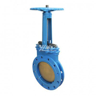 YOULI Stainless Steel High Temperature ANSI 150LB  304 316 JIS 10K-20K 1.6mpa WCB Manual Flange Knife Gate Valve