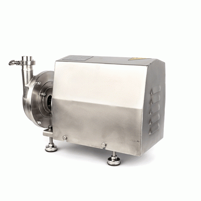 Stainless Steel Ss304 Sanitary Milk Centrifugal Pump with Open Impeller