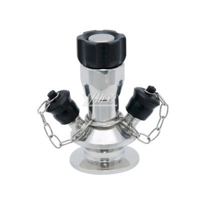 YOULI Best-in-Class Hygienic Food Grade Sanitary Stainless Steel 304 316L Mico Biology Manual  Sterile Tri Clamped Sample Valve