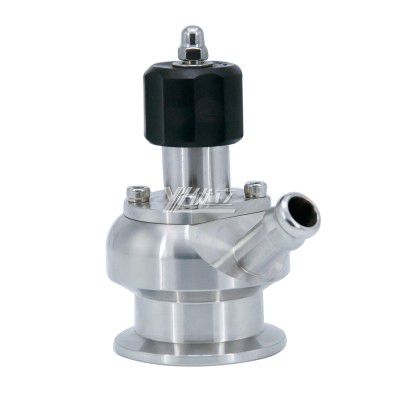 YOULI Hygienic Food Grade Sanitary Stainless Steel 304 316 Single Hose Manual Sterile Tri-Clamped Sample Valve