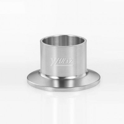 YOULI Best-in-Class Hygienic Food Grade Sanitary Stainless Steel 304 316L SMS 1.5 Inch Pipe Weld L=28.6MM Tri Clamp Ferrule