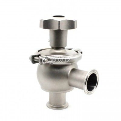 YOULI Hygienic Food Grade Stainless Steel 304 316L Mannual Tri-Clamp Flow Regulating Valves