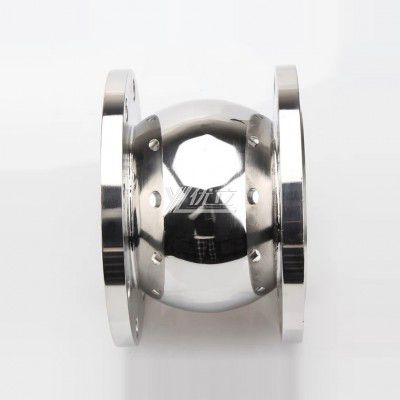 YOULI Hygienic Food Grade Sanitary Stainless Steel  Ends Nrv  Ball Type Flange Non Return Ckeck Valves