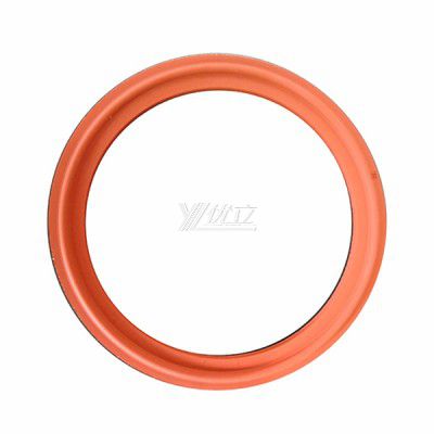 YOULI Good Quality Hygienic Food Grade Customized Pipe Sanitary Detect Tri Clamp Red EPDM Gasket