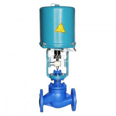 YOULI ZDLP 304 316 Stainless Steel 1.6mpa WCB Motorized AC220V 4-20ma Feedback Electric Regulating Control Valve